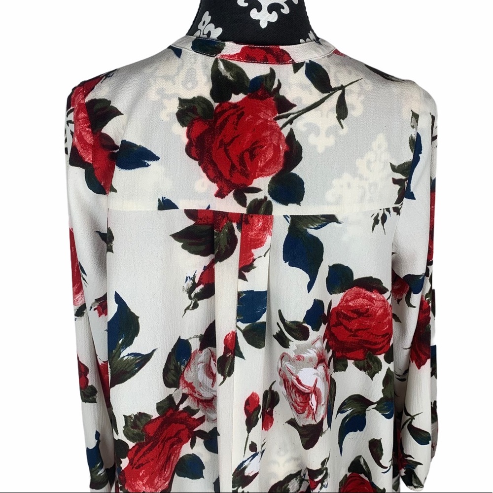 FLOWY & FLORAL Long Sleeve Mini Dress - Picture 11 of 13